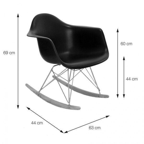 Imagem de Cadeira Eames de Balanço 1122 Or Design