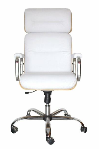 Imagem de Cadeira Eames Presidente Linha Capa em Madeira Branco