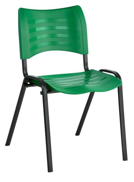 Imagem de Cadeira Empilhável Iso Linha Polipropileno Iso Verde