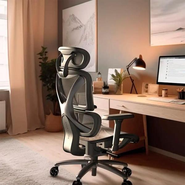 Imagem de Cadeira Ergonômica De Escritório ThunderX3 XTC Mesh Cinza