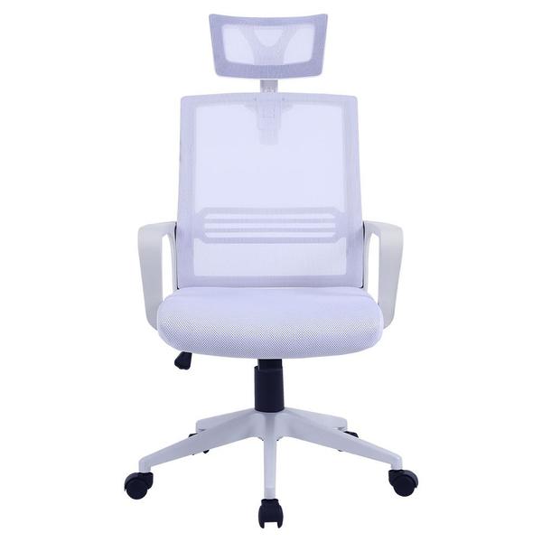 Imagem de Cadeira Escritorio Diretor Ergonomica Branco MAXOFFICE