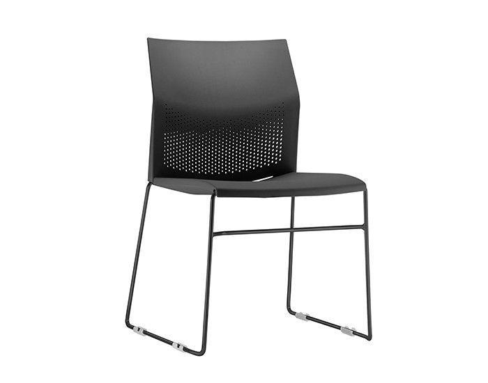 Imagem de Cadeira fixa connect - base preta