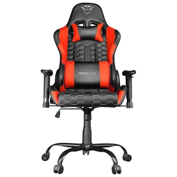 Imagem de Cadeira Gamer Ajustável Trust GXT708R Resto V2 - Vermelho/Preto