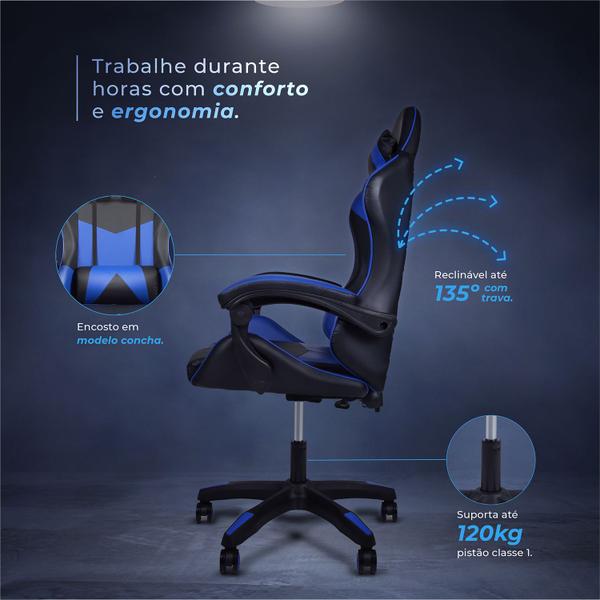 Imagem de Cadeira Gamer Best Chair Ergonômica Pro Player Home Estúdio