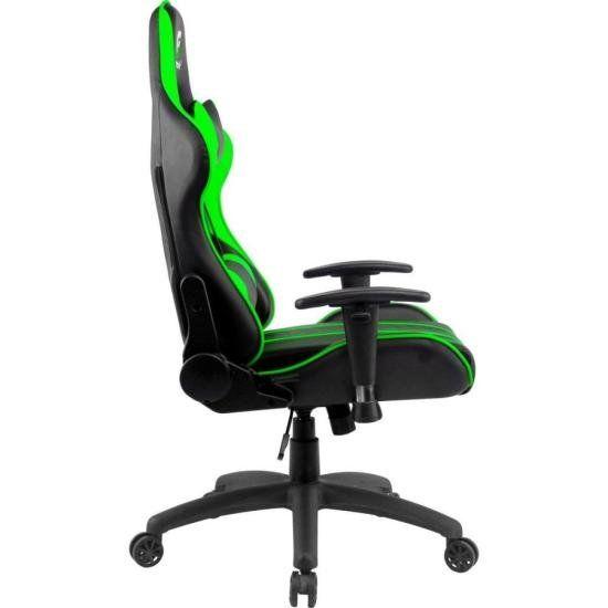 Imagem de Cadeira Gamer Black Hawk Preta/Verde FORTREK