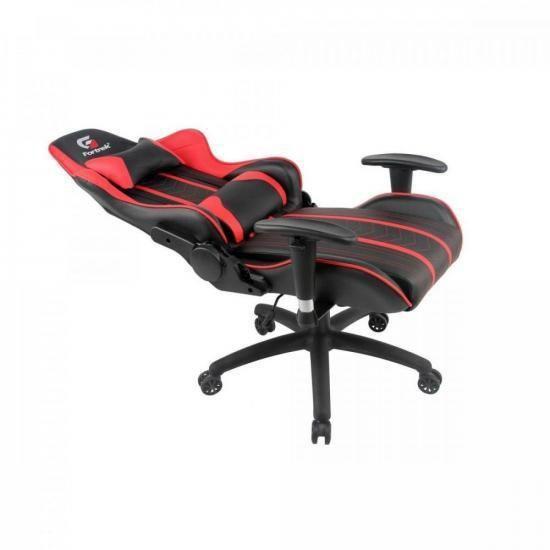 Imagem de Cadeira Gamer Black Hawk Preta/Vermelha Fortrek