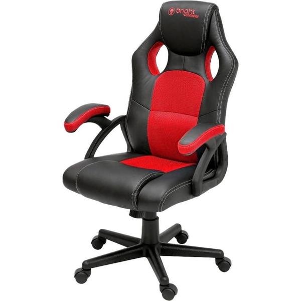 Imagem de Cadeira Gamer BRIGHT 602 Vermelha - Conforto e Durabilidade