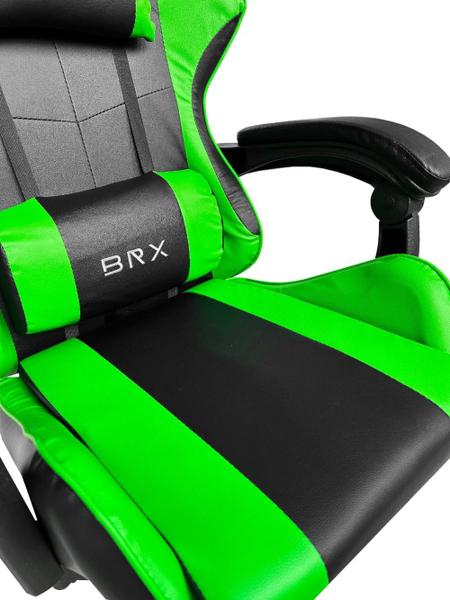 Imagem de Cadeira Gamer BRX IMPACT Verde