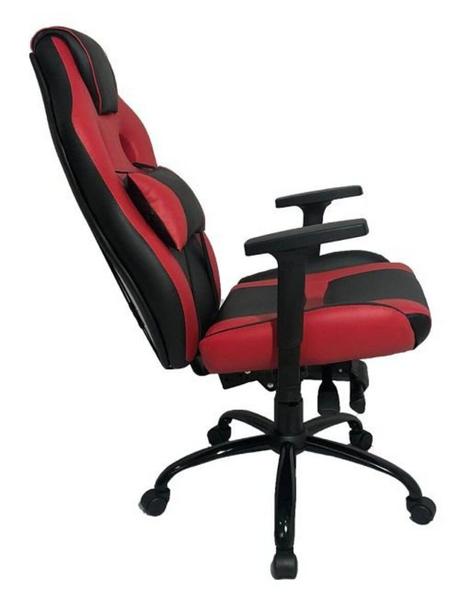 Imagem de Cadeira Gamer com Almofada Linha Gamer Racing Vermelho