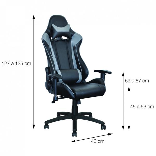 Imagem de Cadeira Gamer com Braço Ajustável F16 3318 Or Design