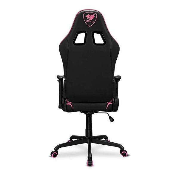 Imagem de Cadeira gamer cougar armor elite eva 3melipnb.0001 preto e rosa cilindro classe 4 2d reclinacao