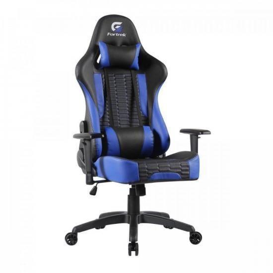 Imagem de Cadeira Gamer Cruiser Preta/Azul Fortrek