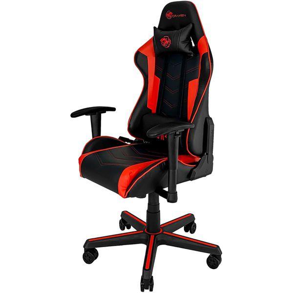 Imagem de Cadeira Gamer D22 Preto/Vermelho - Draxen 