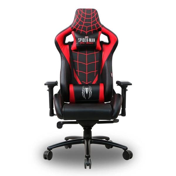 Imagem de Cadeira Gamer Dazz Marvel Homem Aranha Encosto Reclinável