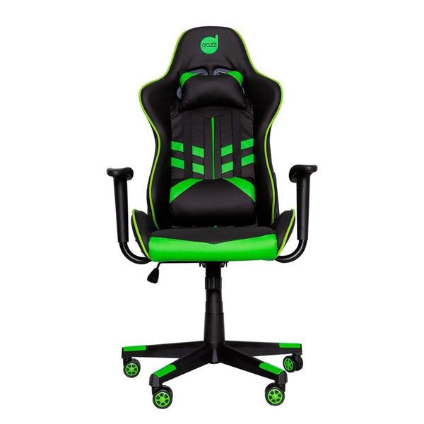 Imagem de Cadeira Gamer Dazz Prime-X, Black Green - 62000009