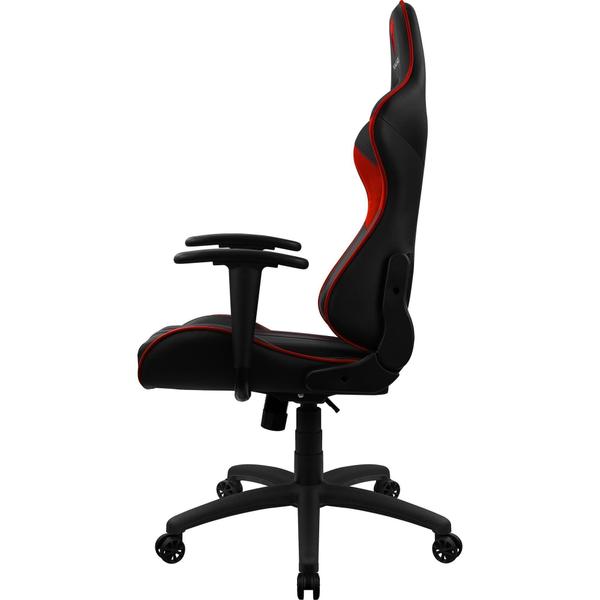 Imagem de Cadeira Gamer de Jogos ThunderX3 EC3 Com Rodinhas, Inclinação Regulável e Altura Ajustável Suporta 120kg Vermelho