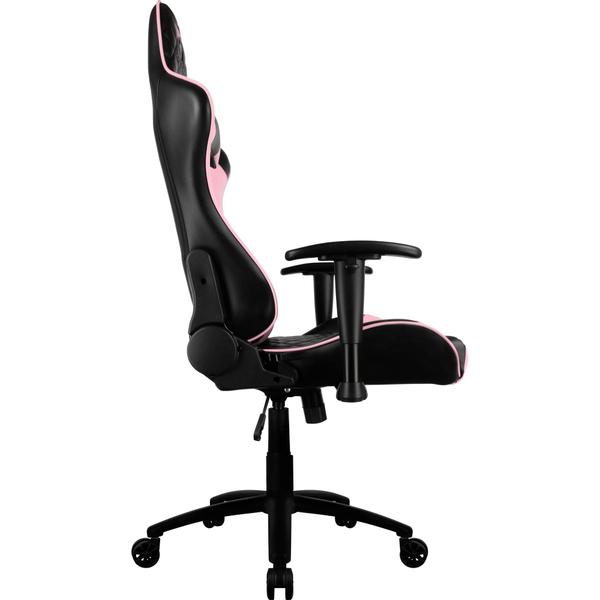 Imagem de Cadeira Gamer de Jogos ThunderX3 Tgc12 Com Rodinhas, Inclinação Regulável e Altura Ajustável Suporta 120kg Rosa