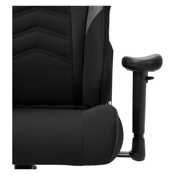 Imagem de Cadeira Gamer DT3 Elise Fabric V3, Até 180Kg, Reclinável, Com Almofada, Cilindro Classe D, Preto - 13759-5