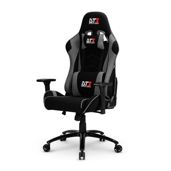 Imagem de Cadeira Gamer DT3 Mizano Fabric, Até 110 kg, Com Almofadas, Apoio de Braço 3D+, Reclinável, Cinza - 13799-9