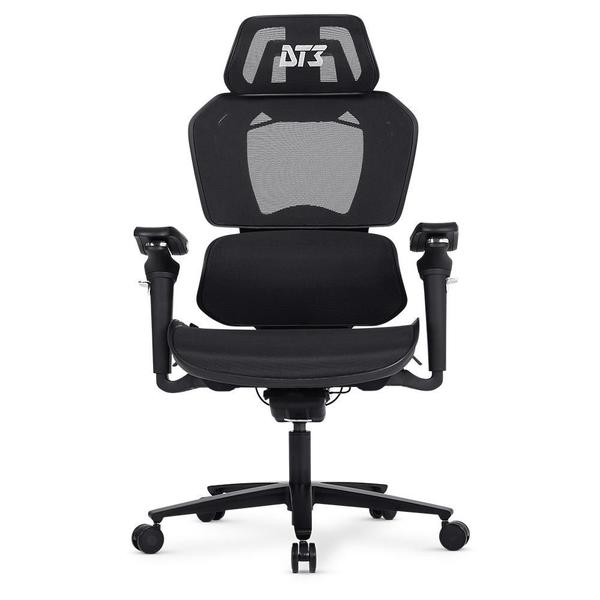 Imagem de Cadeira Gamer DT3 Sports Chrono, Até 130Kg, Reclinável, Braço 5D, Cilindro Classe 4, Cinza - 13991-3