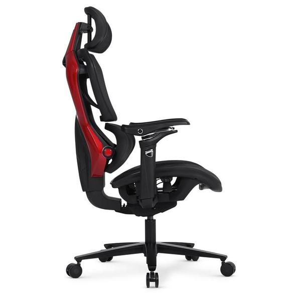 Imagem de Cadeira Gamer DT3 Sports Chrono, Até 130Kg, Reclinável, Braço 5D, Cilindro Classe 4, Vermelho - 14179-2