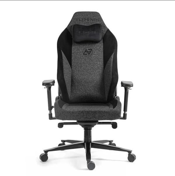 Imagem de Cadeira Gamer Ergonômica Elements Lunari Titan xl Preto