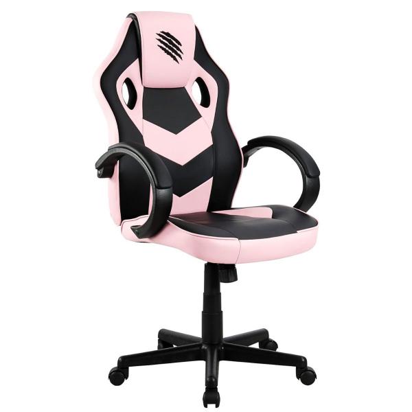 Imagem de Cadeira Gamer  Ergonômica GC201 100KG - Preto e Rosa