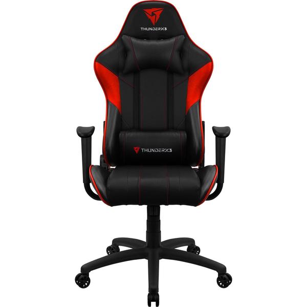 Imagem de Cadeira Gamer Escritório de Alto Conforto Com Almofadas Ergonômicas e Altura Ajustável Vermelho