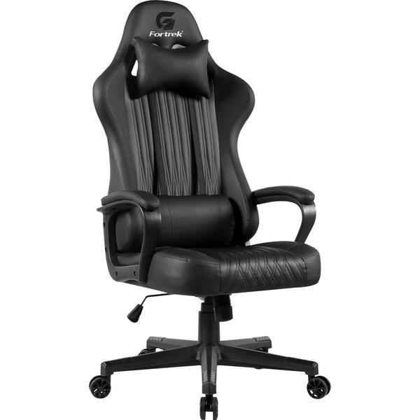 Imagem de Cadeira Gamer Escritório Para Horas de Jogos Profissional Com Maior conforto Ajuste Lateral e Altura + Almofadas Ergonômicas