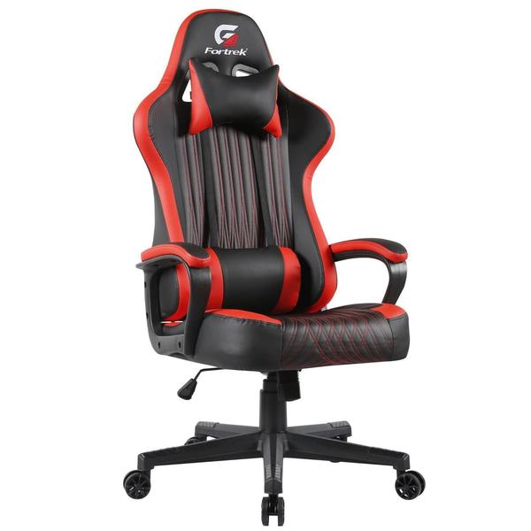 Imagem de Cadeira Gamer Escritório Para Horas de Jogos Profissional Com Maior conforto Ajuste Lateral e Altura + Almofadas Ergonômicas