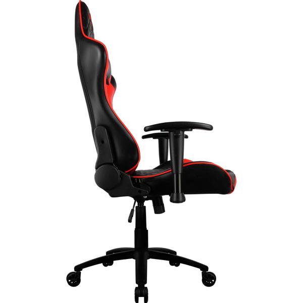 Imagem de Cadeira Gamer Escritório ThunderX3 Tgc12 Encosto Reclinável material sintético de Alta Qualidade Cor Vermelho
