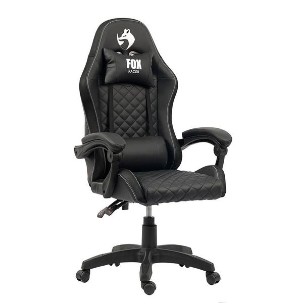 Cadeira Gamer Fox Racer Vulpes Preta WZ-318 - Cadeira Gamer