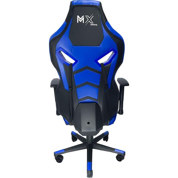 Imagem de Cadeira Gamer Giratória material sintético Preto / Azul Mymax - MX9