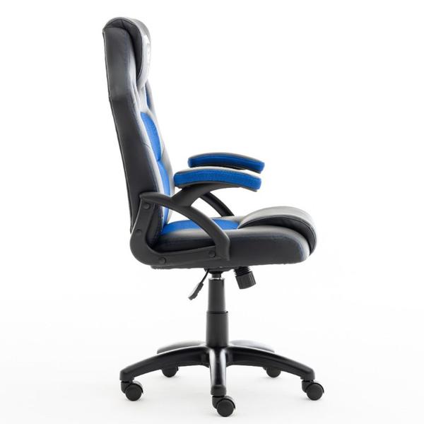 Imagem de Cadeira gamer jungle black/blue clanm