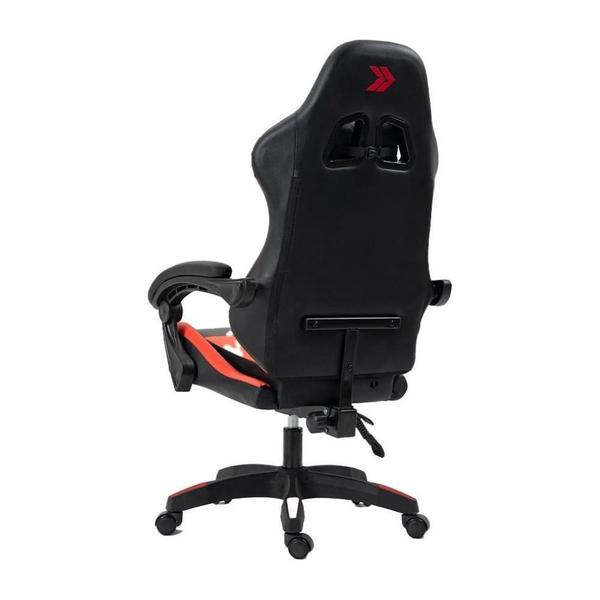 Imagem de Cadeira Gamer KBM Gaming CG200 Pistão Classe 3 Apoio Cabeça/Lombar Preto e Vermelho - KGCG200PTVM