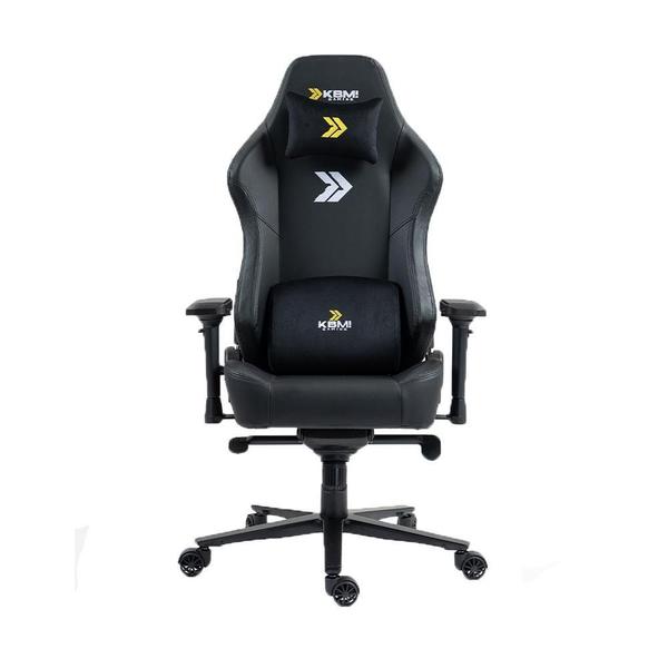 Imagem de Cadeira Gamer KBM! Gaming CG700 Preta, PU, Até 150 kg, Apoio de Braço 4D, Com Almofadas, Reclinável - KGCG700PUPT