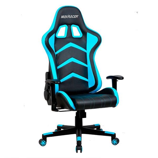 Imagem de Cadeira Gamer Max Racer Aggressive Azul