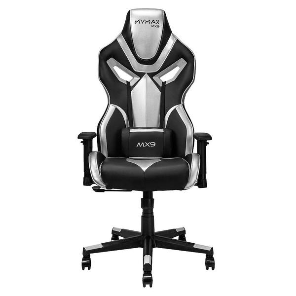 Imagem de Cadeira Gamer MX9 Giratoria Preto/Prata - MYMAX