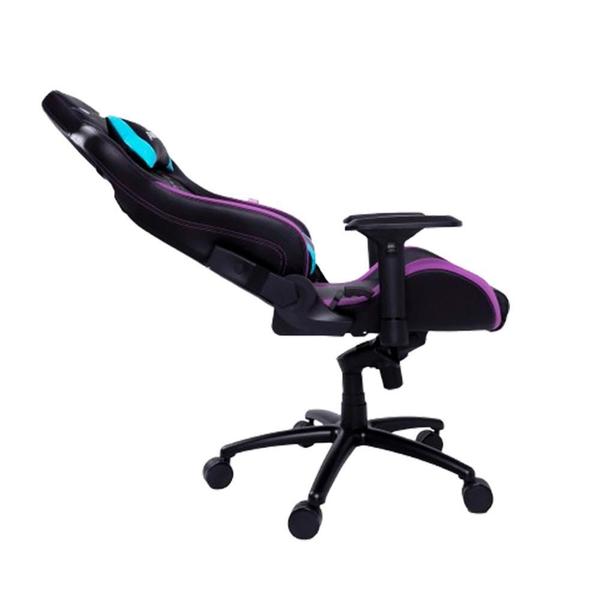 Imagem de Cadeira Gamer Pantera Negra Preta E Roxo 62000146 Dazz