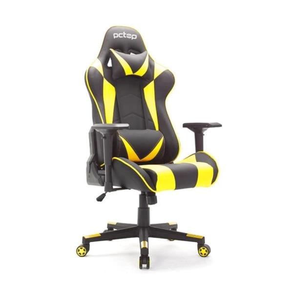 Imagem de Cadeira gamer pctop top se1022 amarela