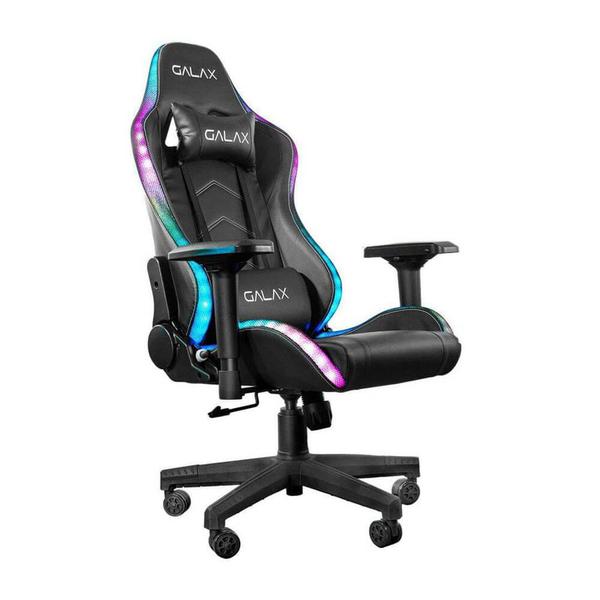 Imagem de Cadeira Gamer RGB-RG01P4DBY0 Preta Gaming Chair Galax