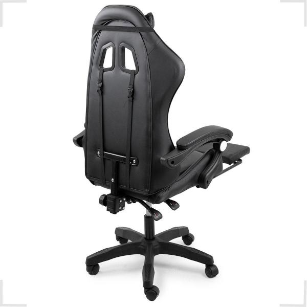 Imagem de Cadeira Gamer Stillus com Suporte para Pernas - Ergonômica