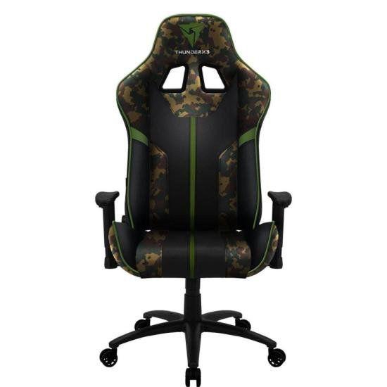 Imagem de Cadeira Gamer ThunderX3 BC3 Camo Verde Militar F002