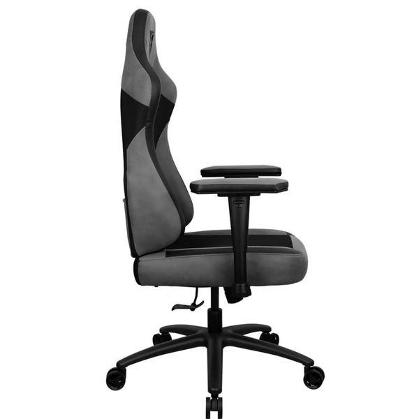 Imagem de Cadeira Gamer ThunderX3 Loft Preto Para Escritório Almofadas No  Pescoço e Lombar Com Apoio de Braço Almofadado 2D