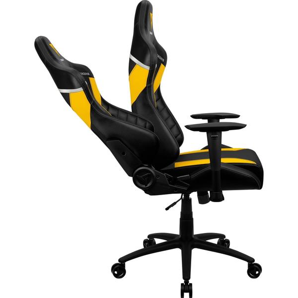 Imagem de Cadeira Gamer ThunderX3 TC3 Bumblebee Cor Preta e Amarela Com Almofada Ergonômica Para Lombar e Apoio de Pescoço e Braço Bidirecional Suporta Até 120Kg