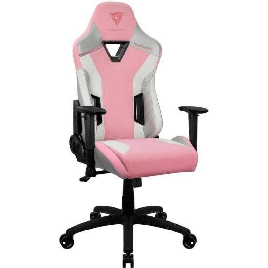 Imagem de Cadeira Gamer ThunderX3 TC3 Sakura White Rosa