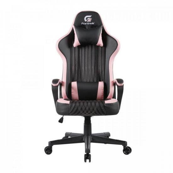 Imagem de Cadeira Gamer Vickers PRETA/ROSA Fortrek