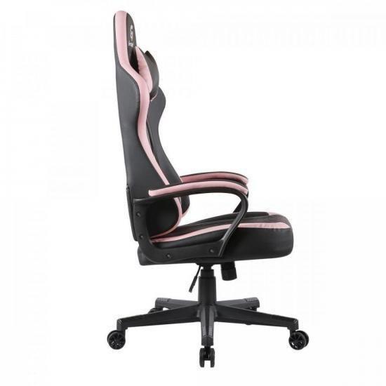 Imagem de Cadeira Gamer Vickers Preta/Rosa Fortrek