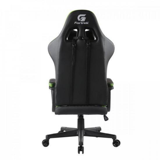 Imagem de Cadeira Gamer Vickers Preta/Verde Fortrek