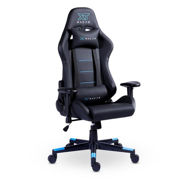 Imagem de Cadeira Gamer Xt Racer Attack - Preta E Azul